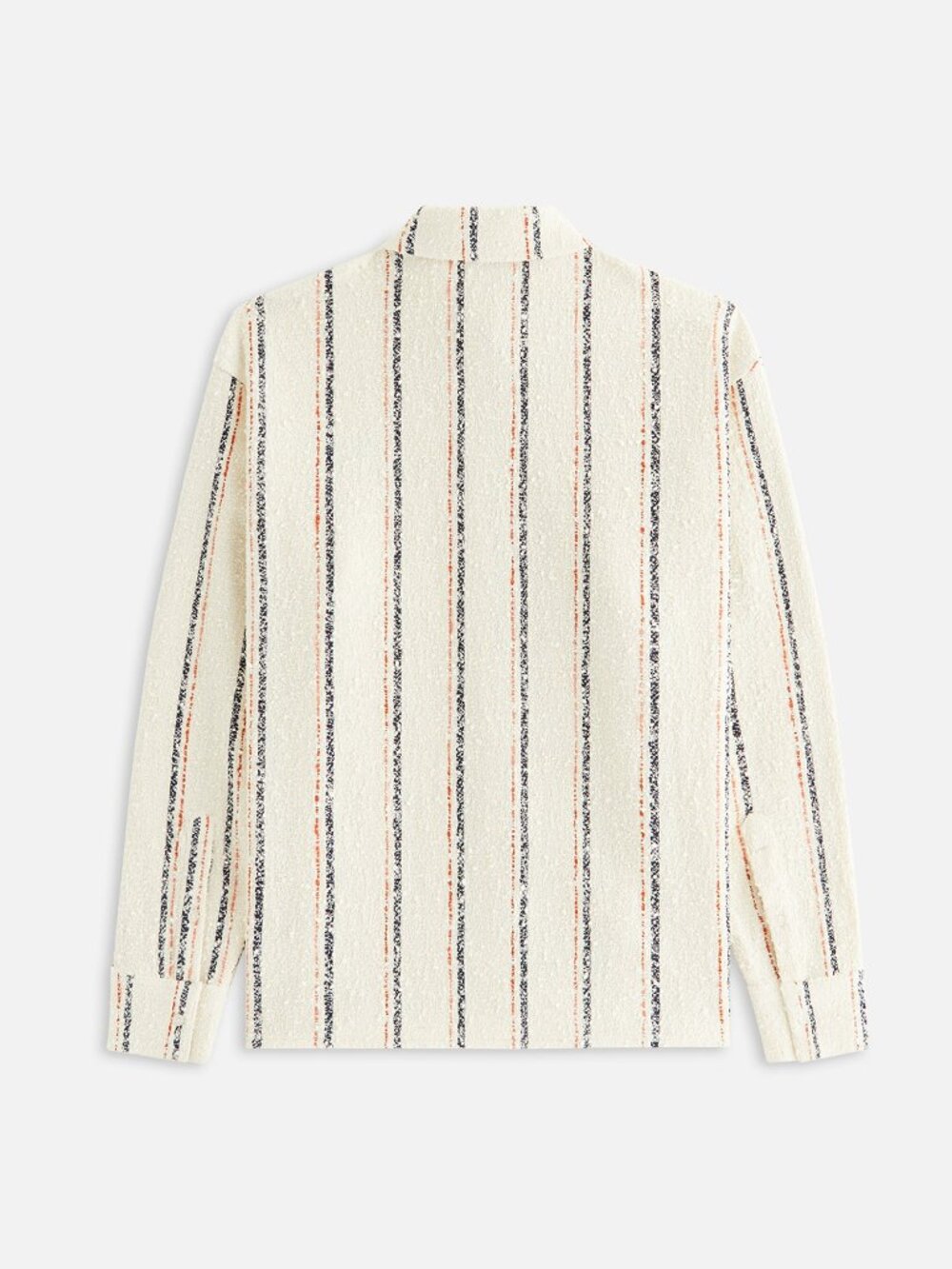 Kith Cream Boucle Striped Button Up Shirt and Pants Set Navy Red Stripe Size S - Picture 8 of 10